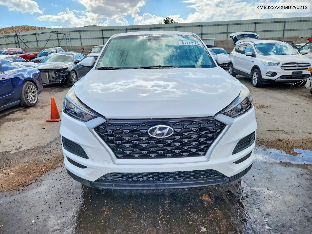 2021 Hyundai Tucson Se VIN: KM8J23A4XMU290212 Lot: 61713076