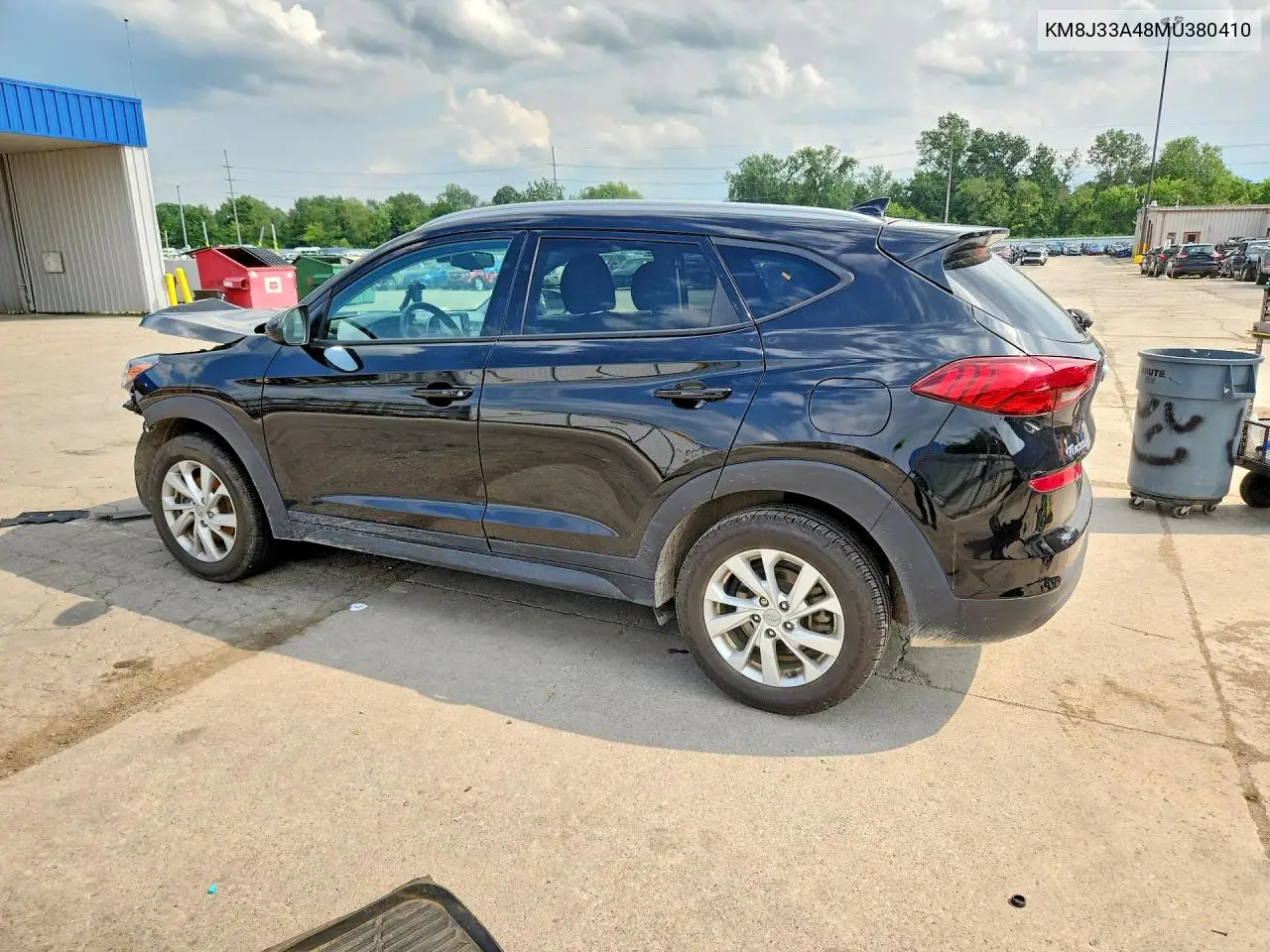 2021 Hyundai Tucson Value VIN: KM8J33A48MU380410 Lot: 61772056