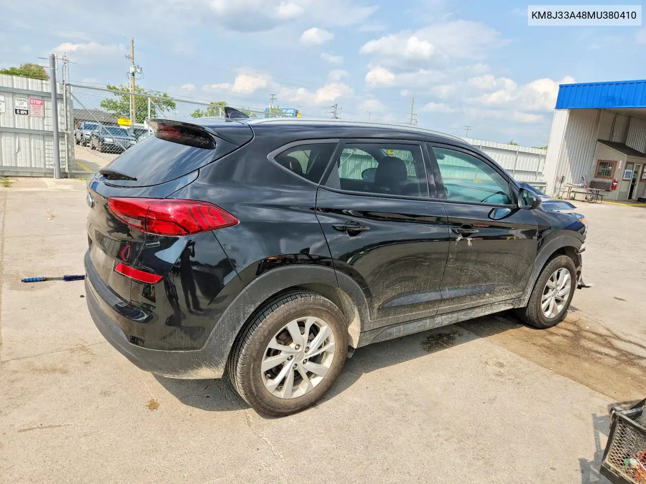 2021 Hyundai Tucson Value VIN: KM8J33A48MU380410 Lot: 61772056