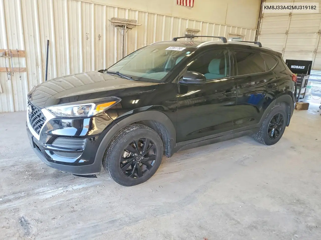 2021 Hyundai Tucson Value VIN: KM8J33A42MU319182 Lot: 62061766