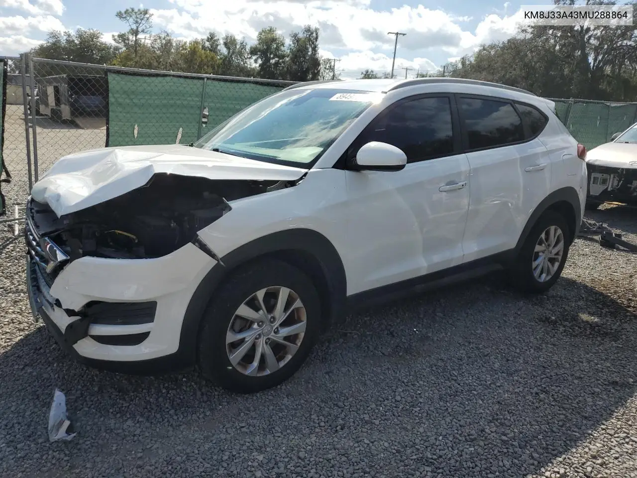 KM8J33A43MU288864 2021 Hyundai Tucson Limited