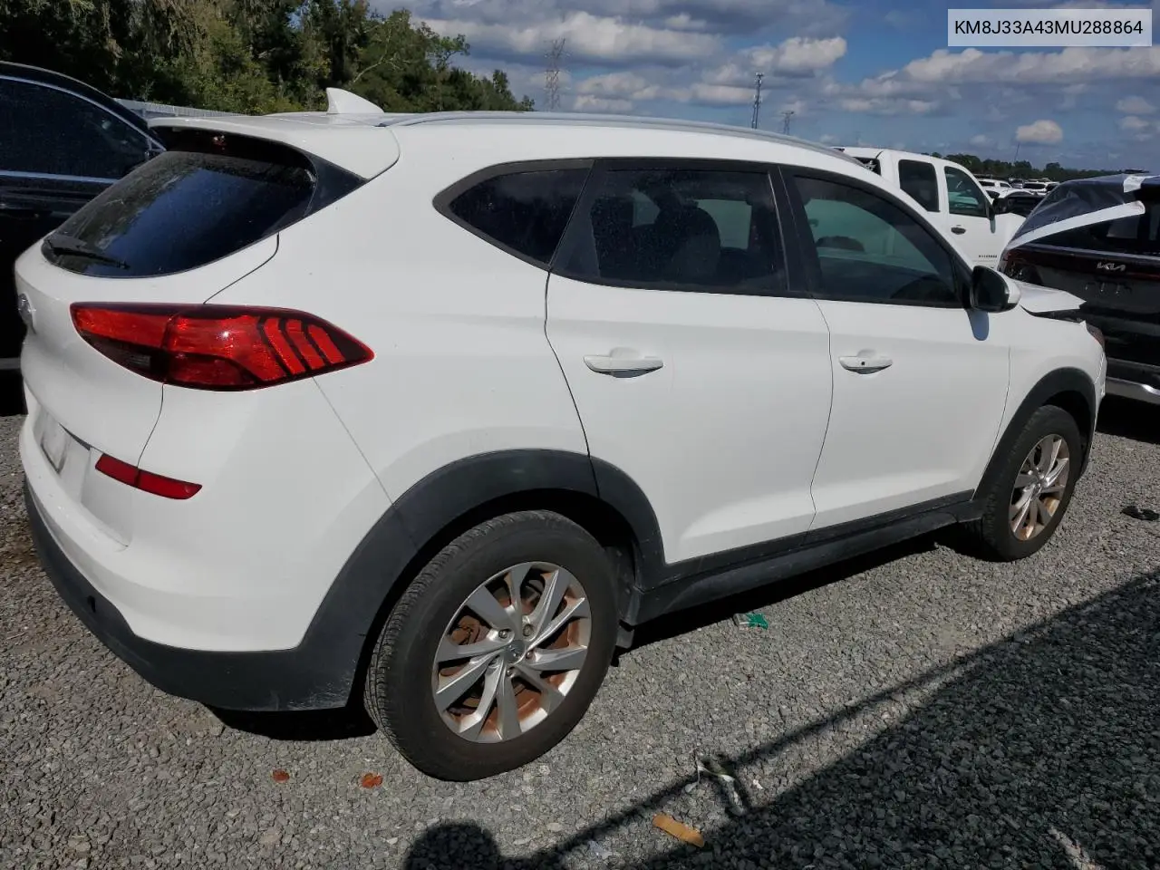 KM8J33A43MU288864 2021 Hyundai Tucson Limited