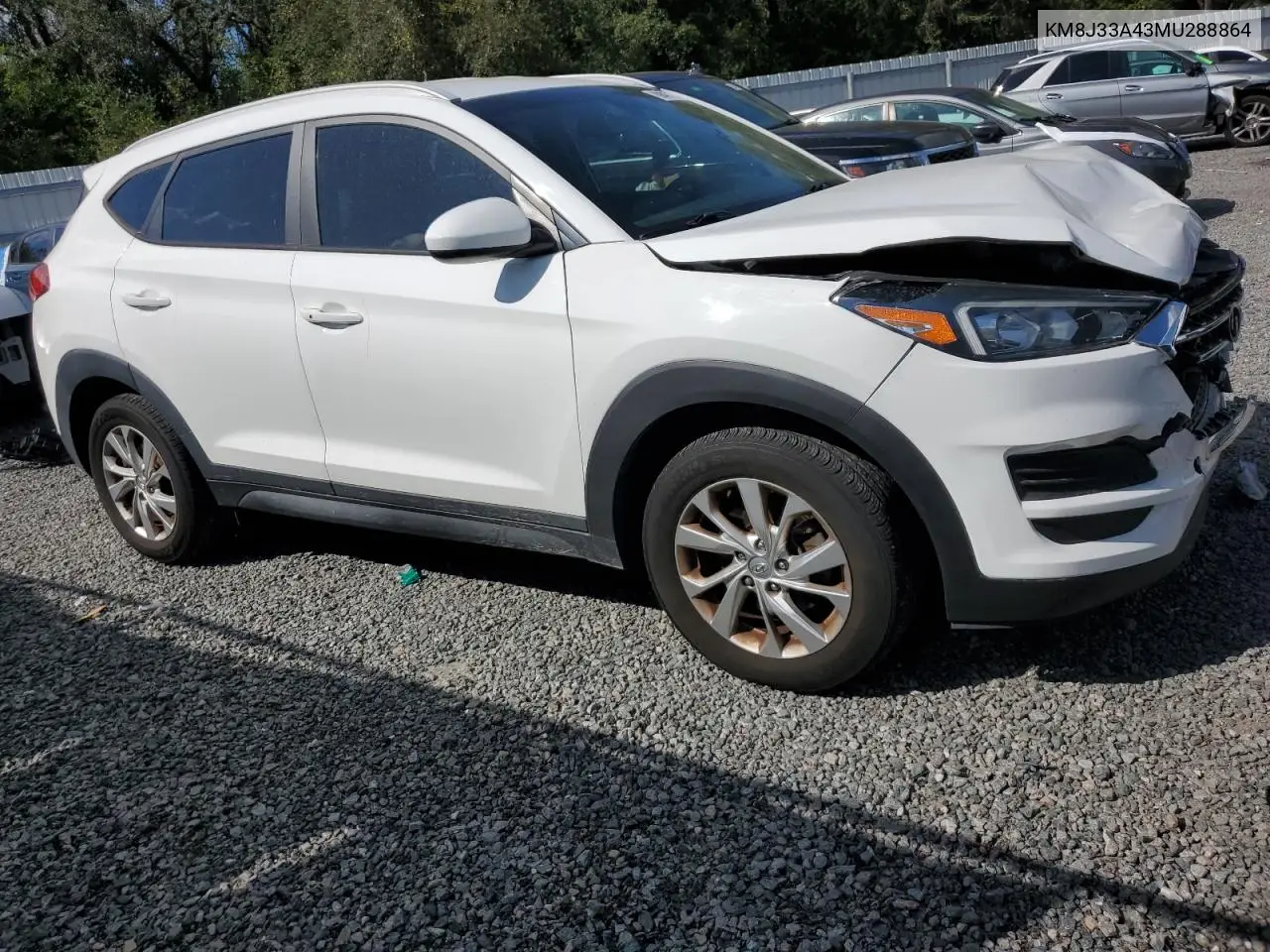 KM8J33A43MU288864 2021 Hyundai Tucson Limited