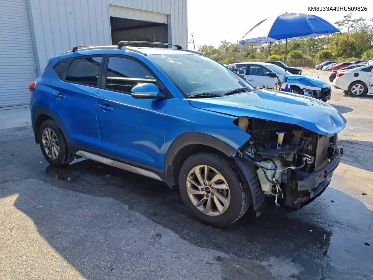 KM8J33A49HU509826 2021 Hyundai Tuscon