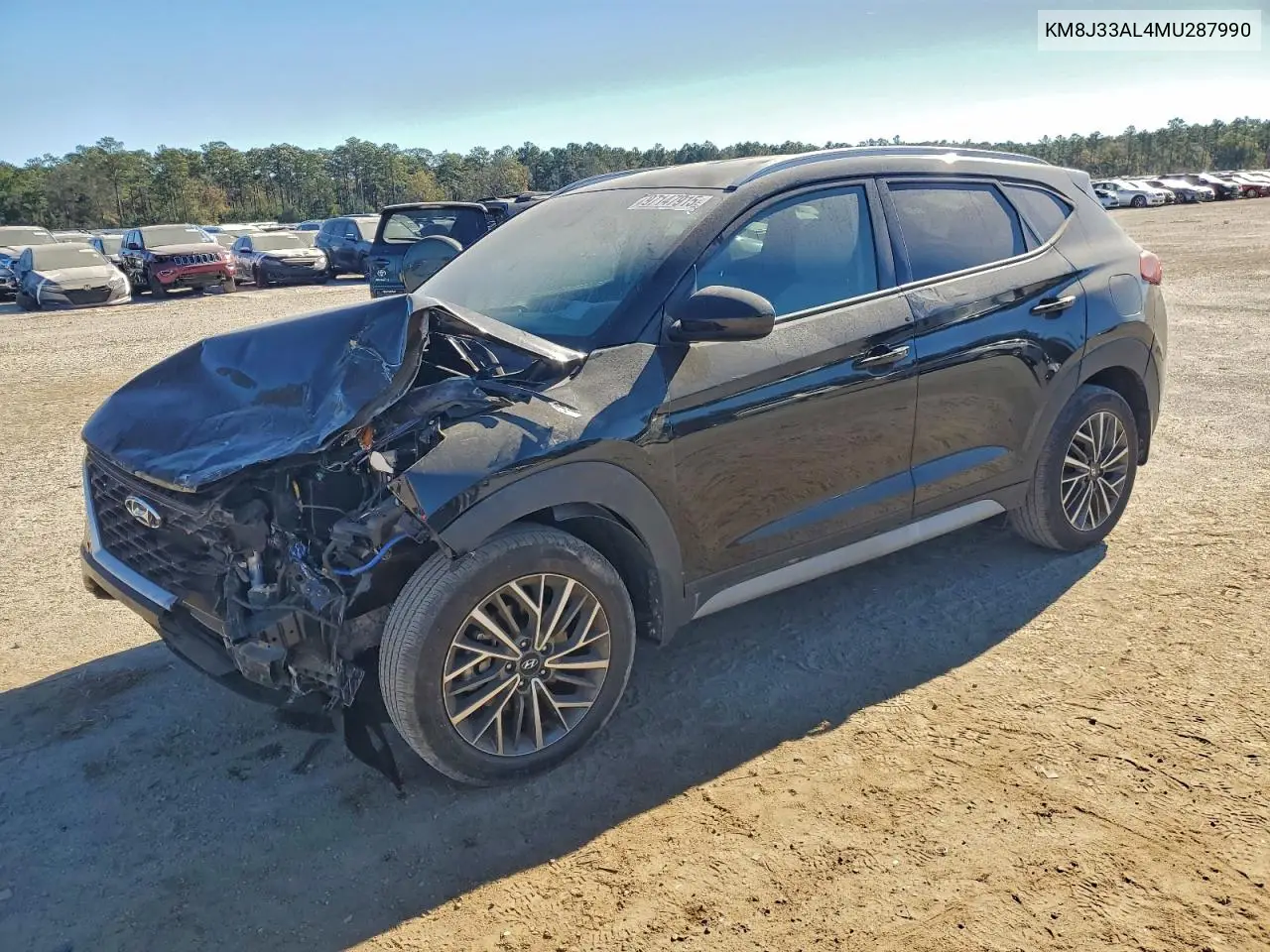 KM8J33AL4MU287990 2021 Hyundai Tucson Sel