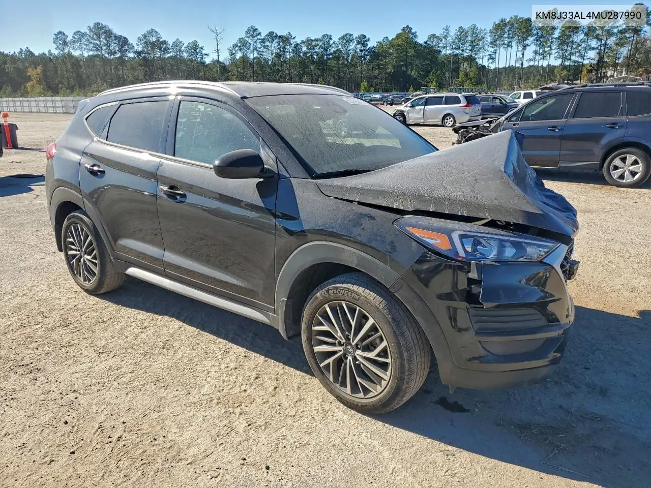 KM8J33AL4MU287990 2021 Hyundai Tucson Sel