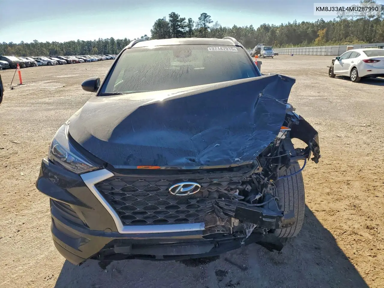 KM8J33AL4MU287990 2021 Hyundai Tucson Sel
