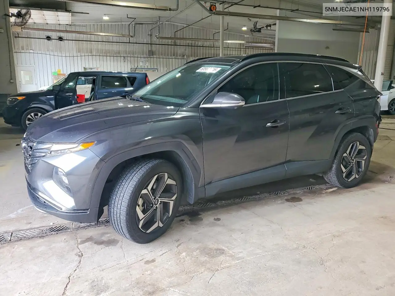 2022 Hyundai Tucson Limited VIN: 5NMJECAE1NH119796 Lot: 60562616