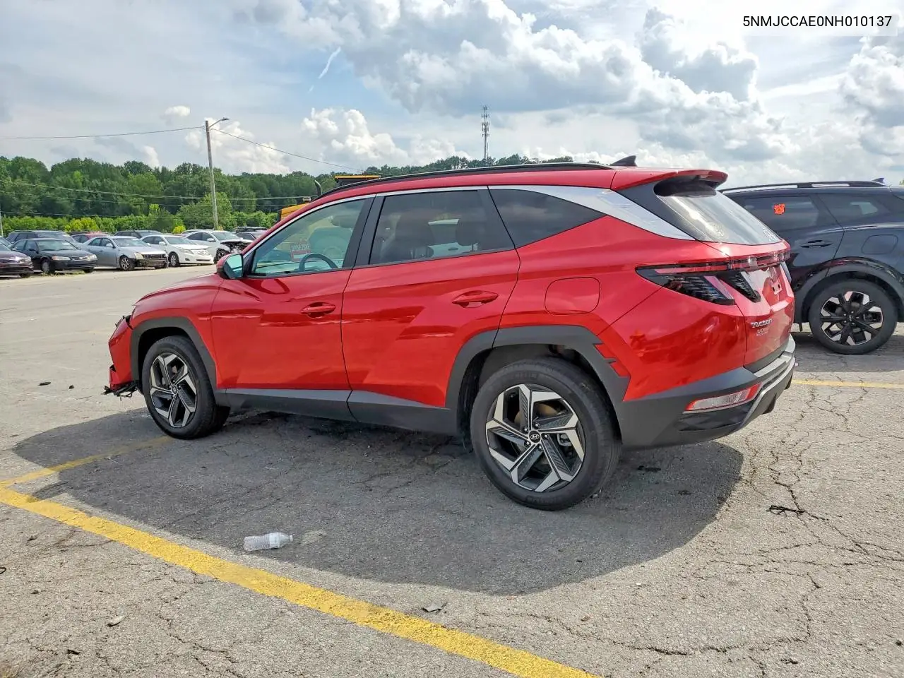 2022 Hyundai Tucson Sel VIN: 5NMJCCAE0NH010137 Lot: 61102146