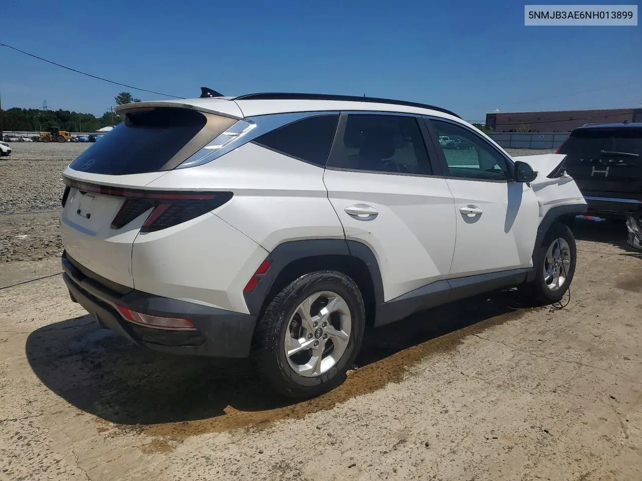 2022 Hyundai Tucson Sel VIN: 5NMJB3AE6NH013899 Lot: 61342646