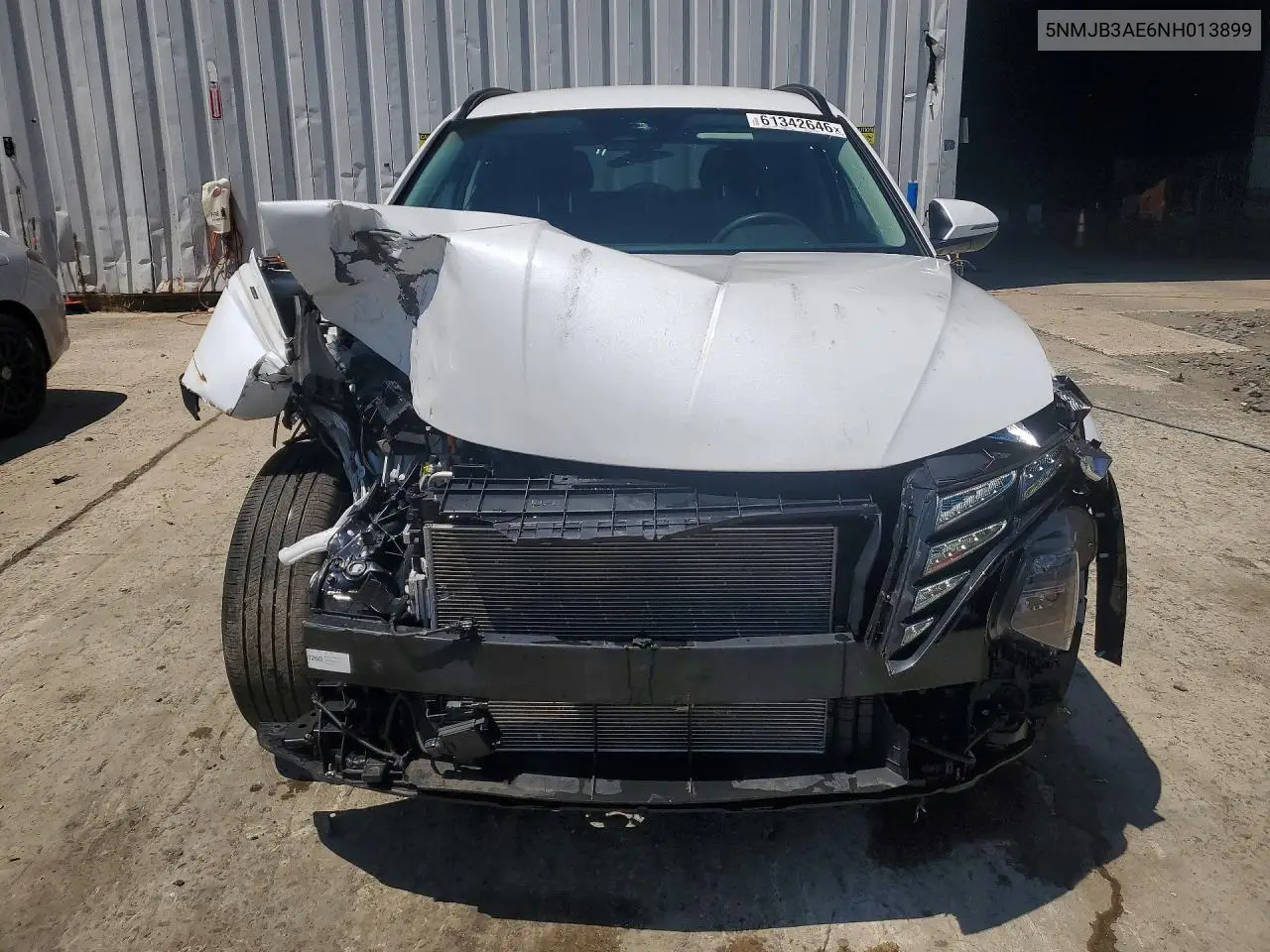 2022 Hyundai Tucson Sel VIN: 5NMJB3AE6NH013899 Lot: 61342646