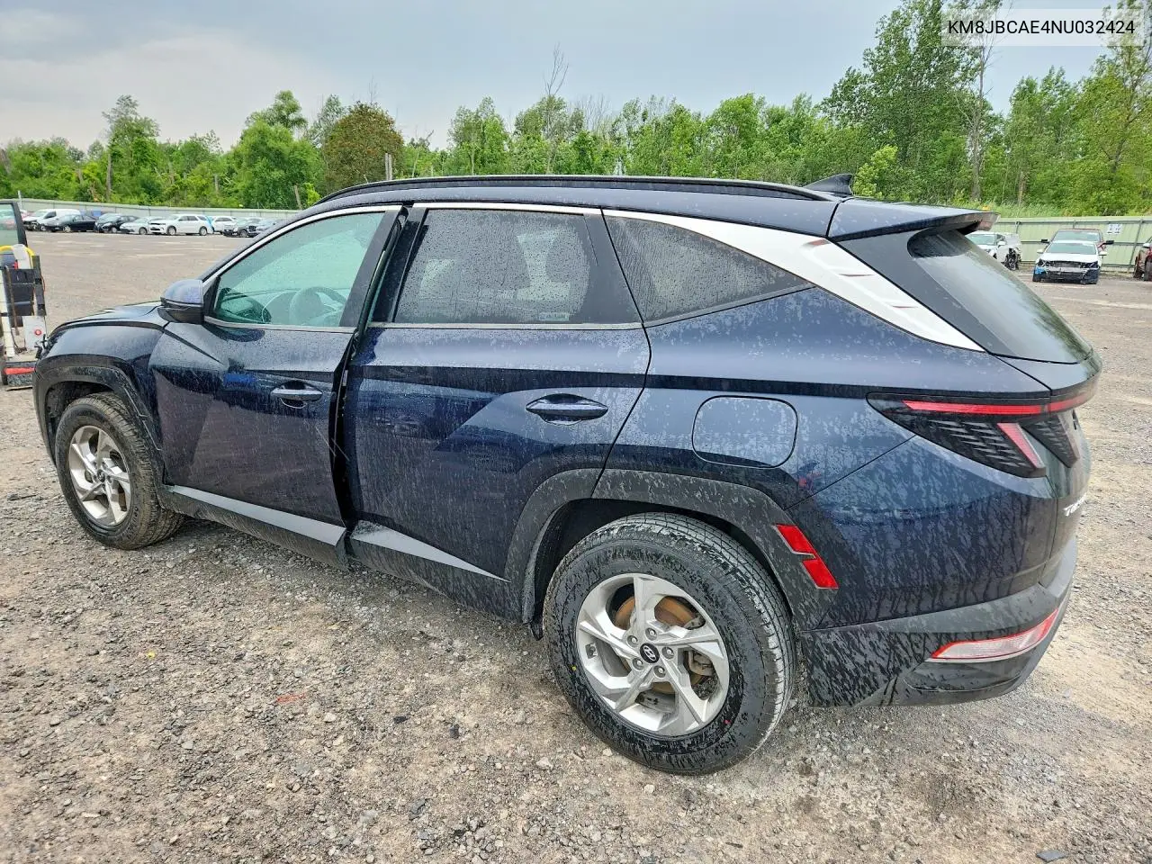 2022 Hyundai Tucson Sel VIN: KM8JBCAE4NU032424 Lot: 61554226