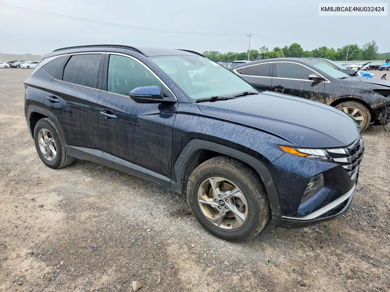 2022 Hyundai Tucson Sel VIN: KM8JBCAE4NU032424 Lot: 61554226