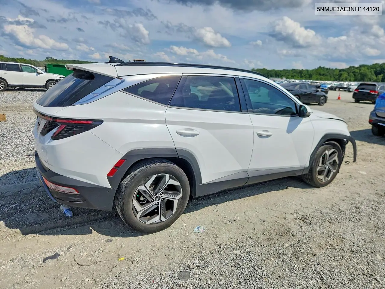 2022 Hyundai Tucson Limited VIN: 5NMJE3AE3NH144120 Lot: 61871186