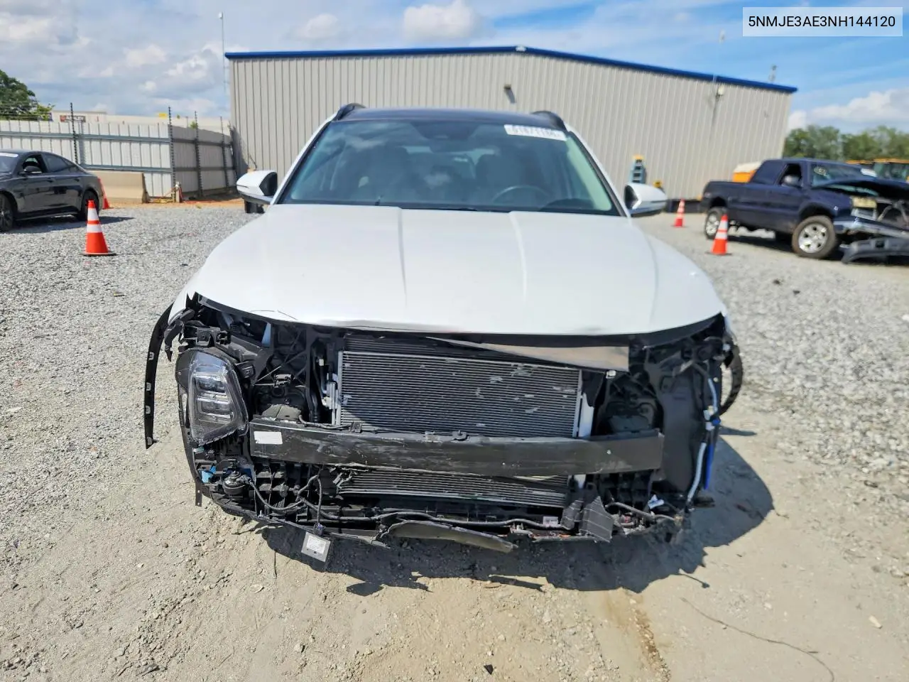 2022 Hyundai Tucson Limited VIN: 5NMJE3AE3NH144120 Lot: 61871186