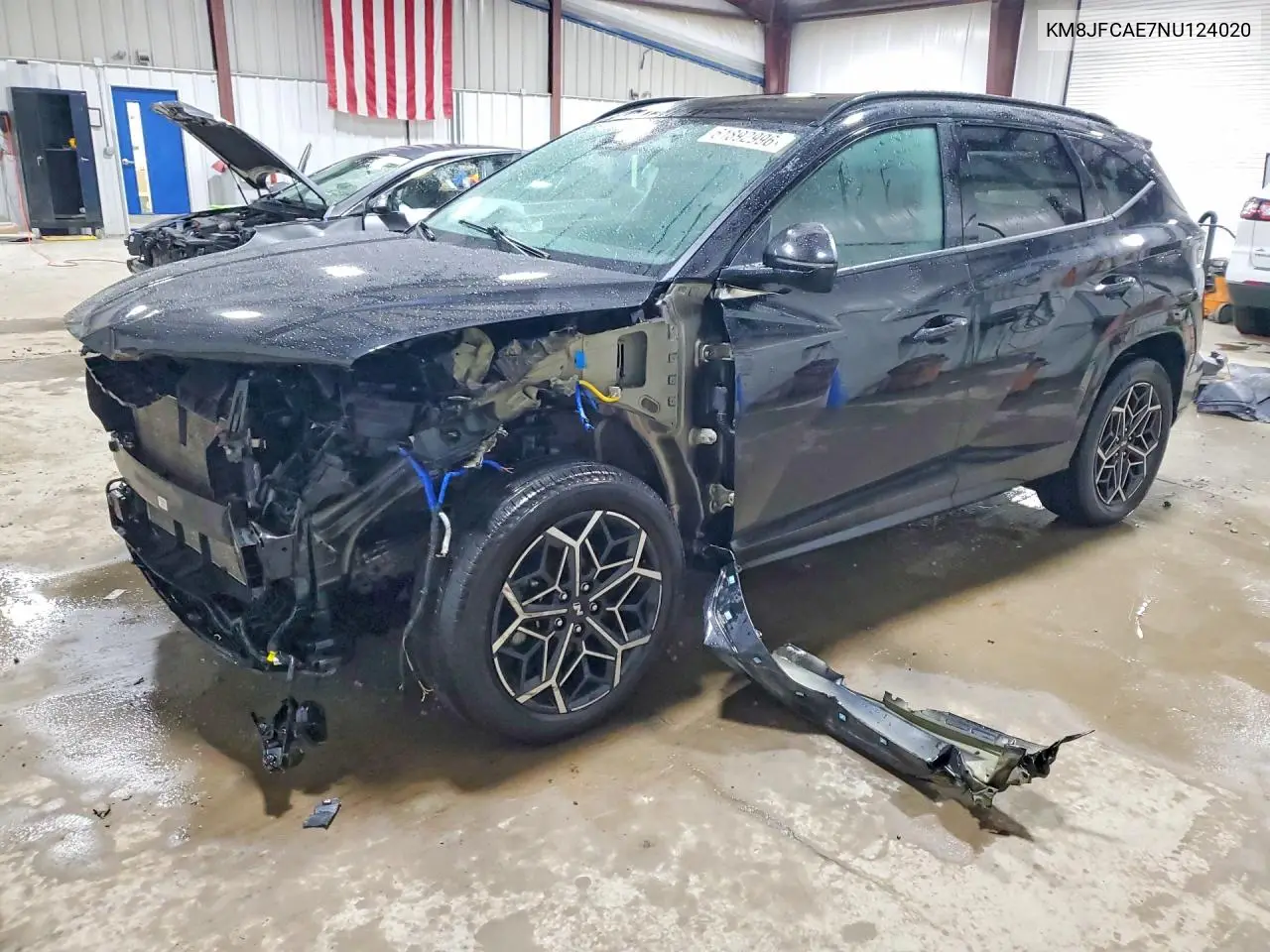 2022 Hyundai Tucson N Line VIN: KM8JFCAE7NU124020 Lot: 61892996