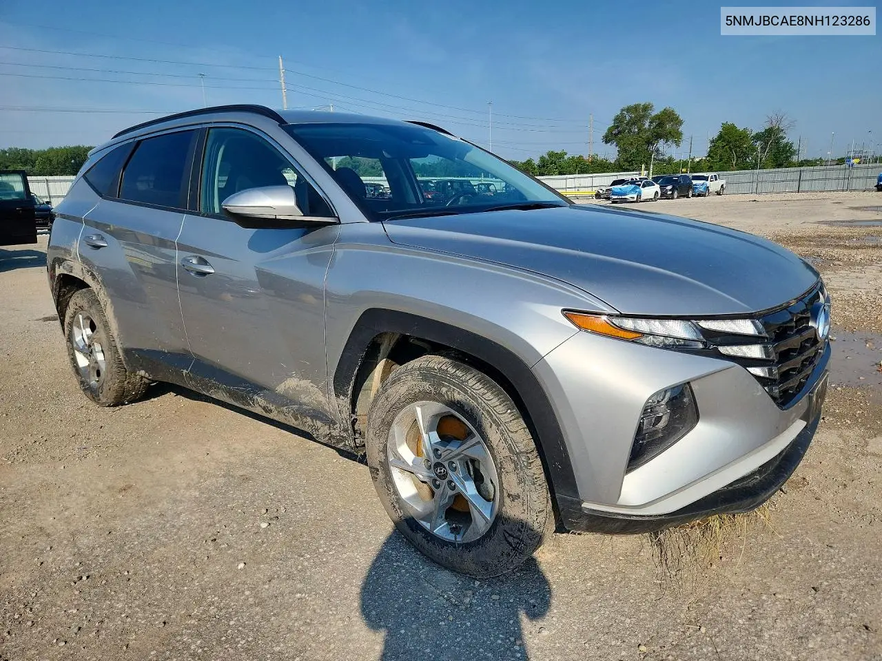 2022 Hyundai Tucson Sel VIN: 5NMJBCAE8NH123286 Lot: 62084796
