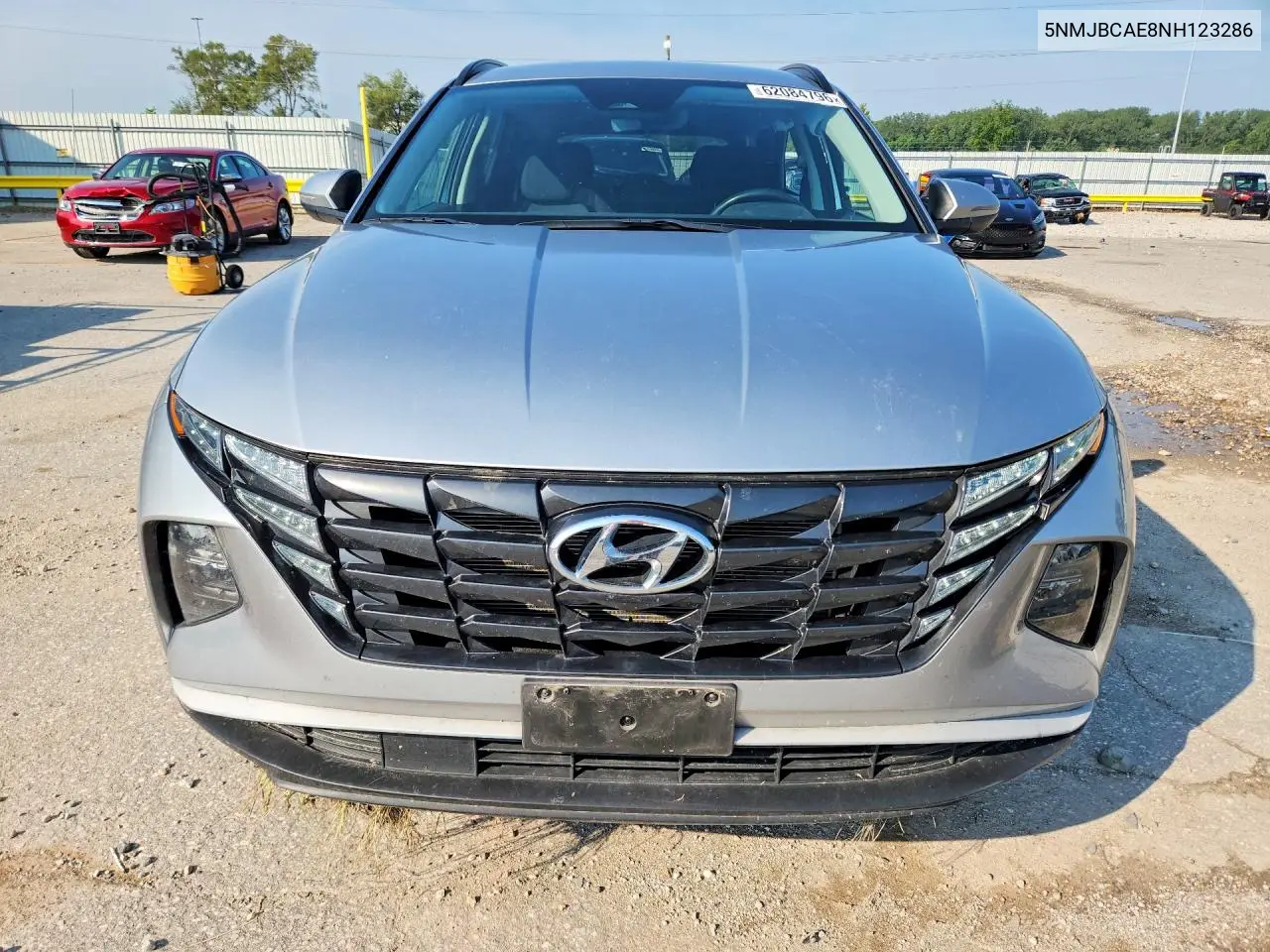 2022 Hyundai Tucson Sel VIN: 5NMJBCAE8NH123286 Lot: 62084796