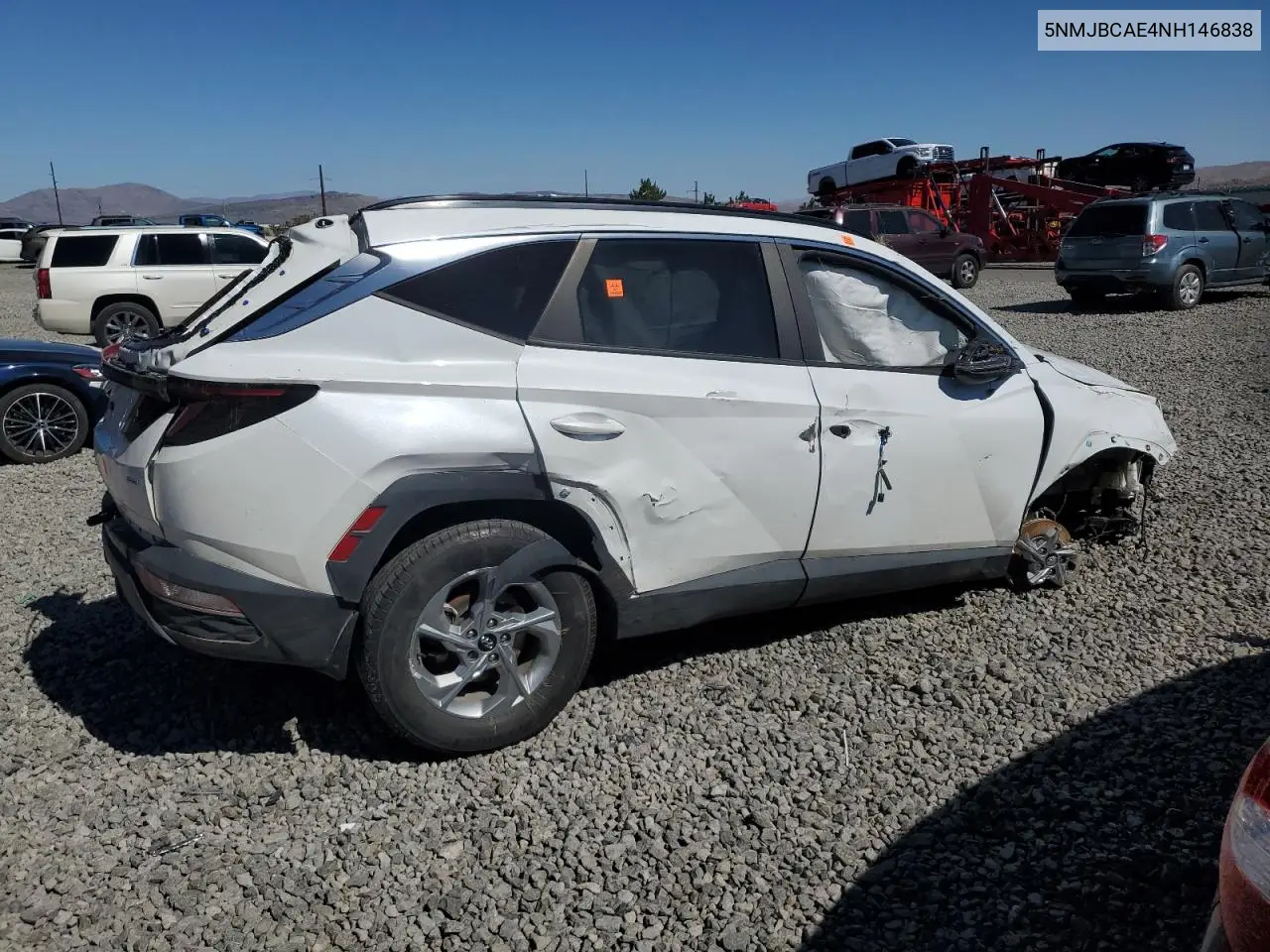 5NMJBCAE4NH146838 2022 Hyundai Tucson Sel
