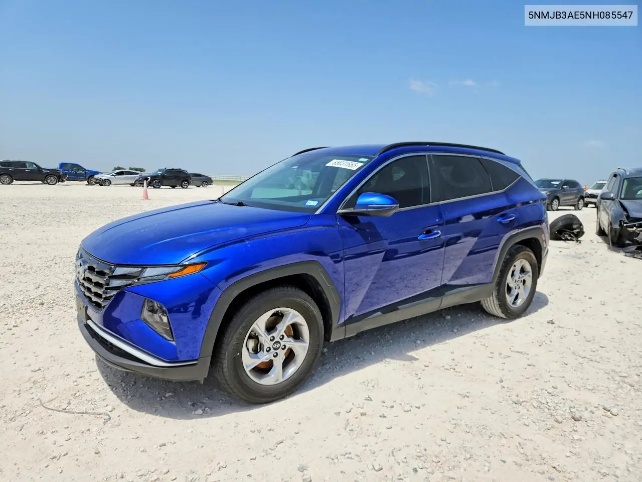 2022 Hyundai Tucson Sel VIN: 5NMJB3AE5NH085547 Lot: 85631655