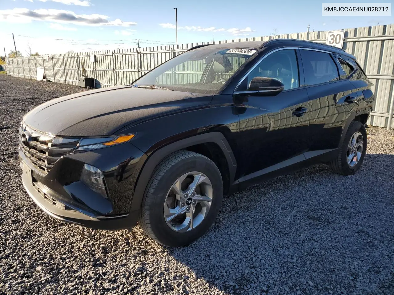 KM8JCCAE4NU028712 2022 Hyundai Tucson Sel