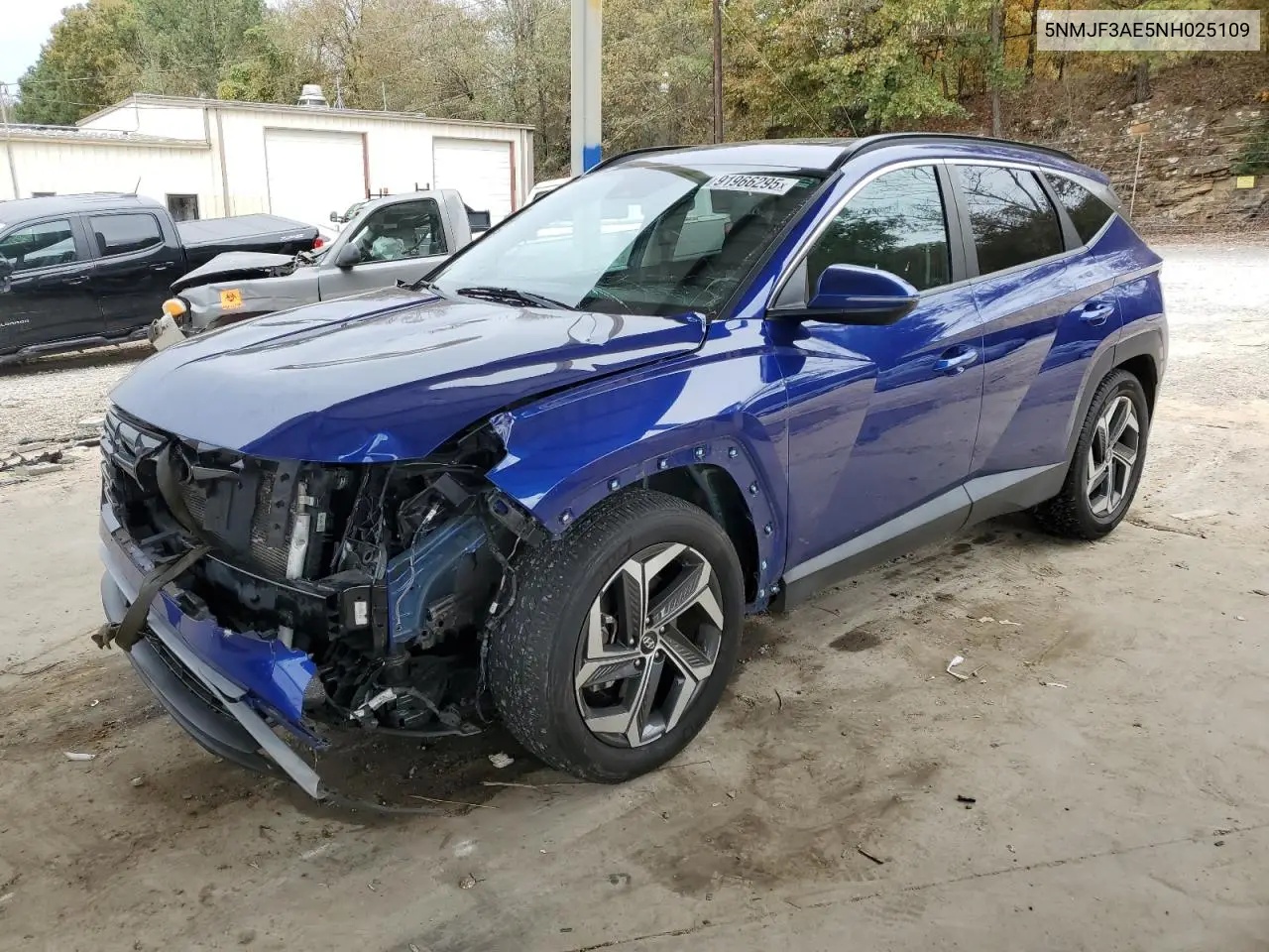 5NMJF3AE5NH025109 2022 Hyundai Tucson Sel