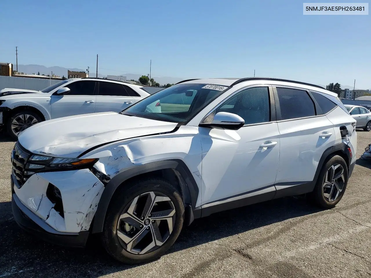 2023 Hyundai Tucson Sel VIN: 5NMJF3AE5PH263481 Lot: 57070016
