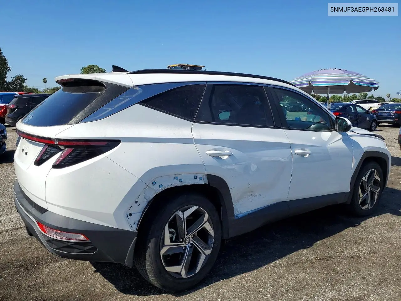 2023 Hyundai Tucson Sel VIN: 5NMJF3AE5PH263481 Lot: 57070016