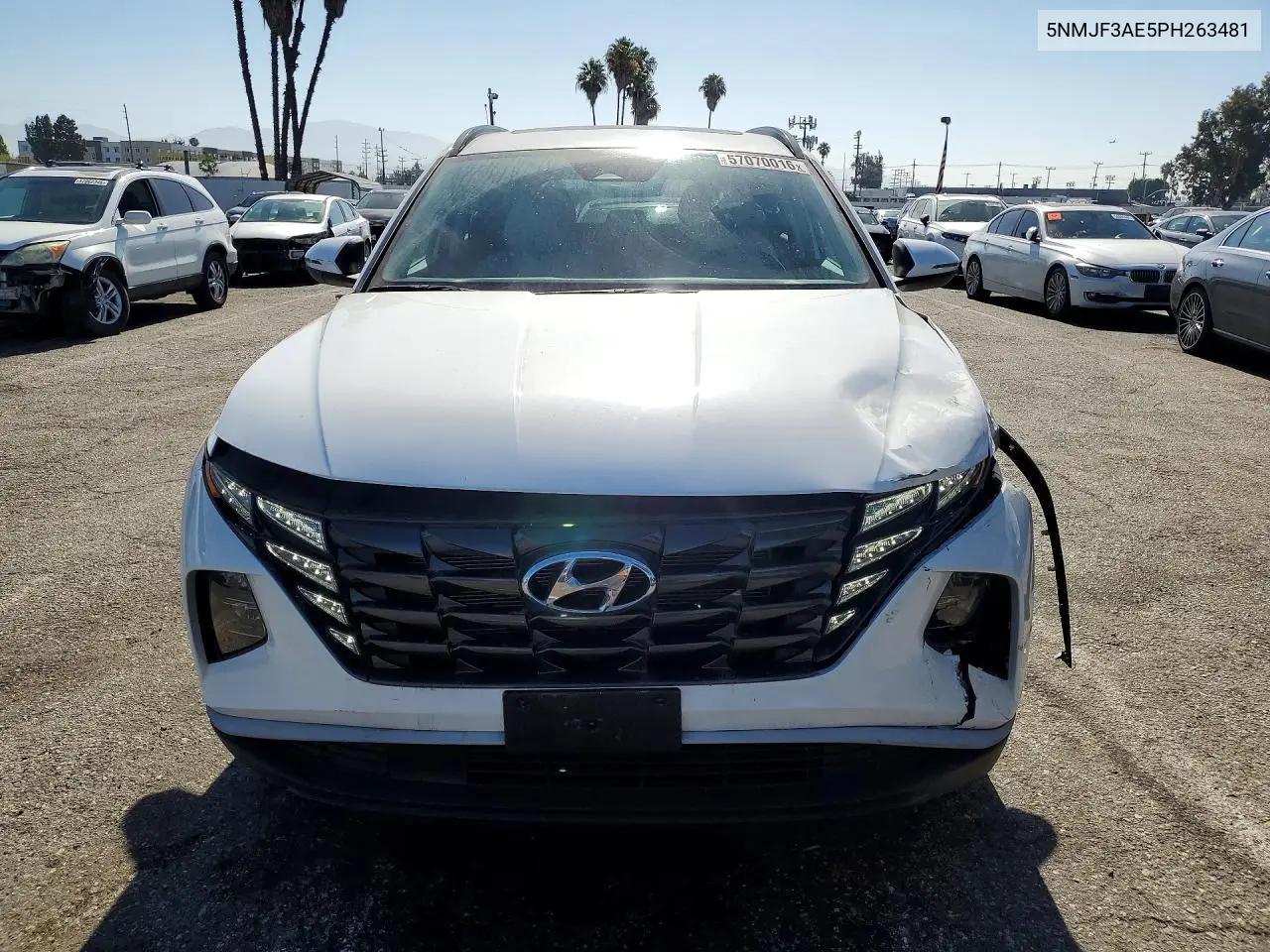 2023 Hyundai Tucson Sel VIN: 5NMJF3AE5PH263481 Lot: 57070016