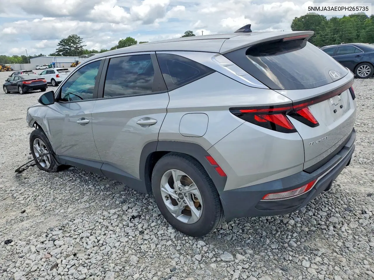2023 Hyundai Tucson Se VIN: 5NMJA3AE0PH265735 Lot: 58060166