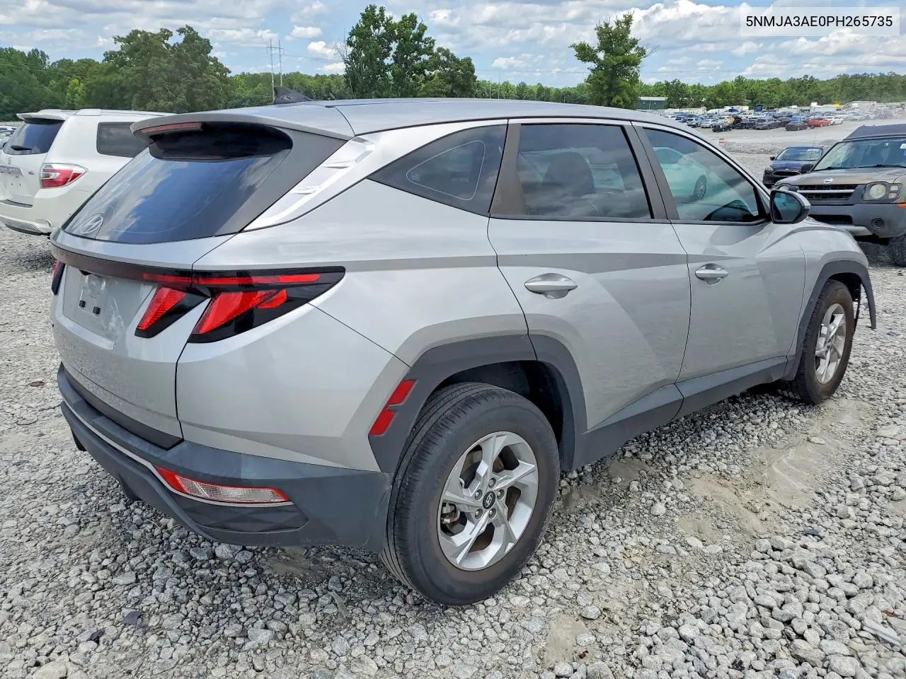 2023 Hyundai Tucson Se VIN: 5NMJA3AE0PH265735 Lot: 58060166