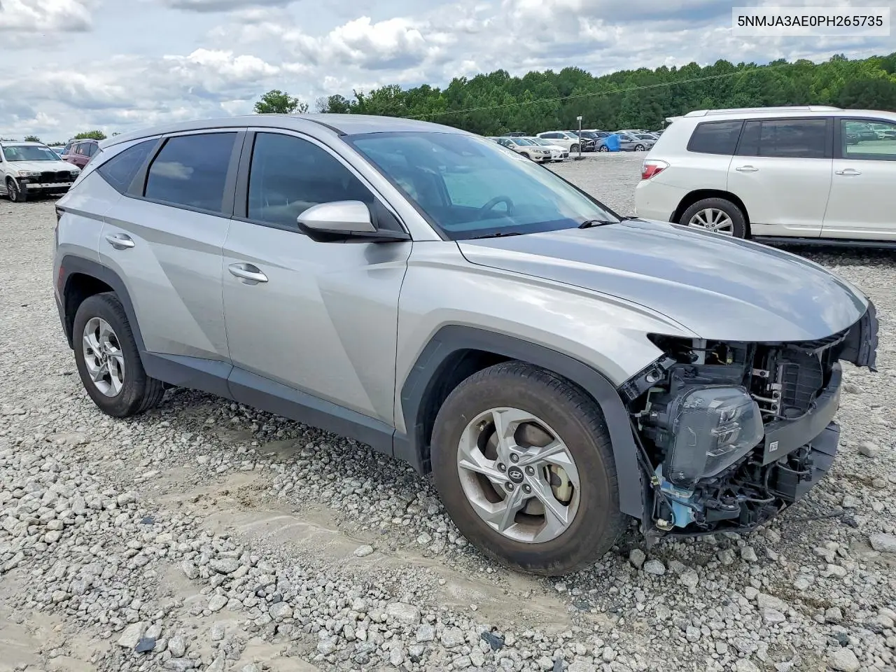 2023 Hyundai Tucson Se VIN: 5NMJA3AE0PH265735 Lot: 58060166