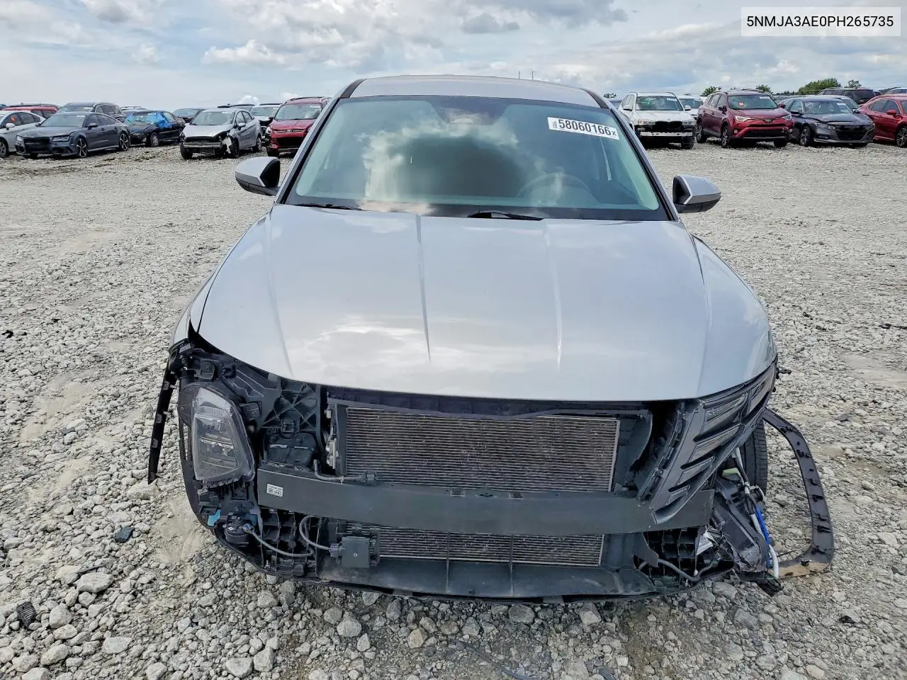 2023 Hyundai Tucson Se VIN: 5NMJA3AE0PH265735 Lot: 58060166