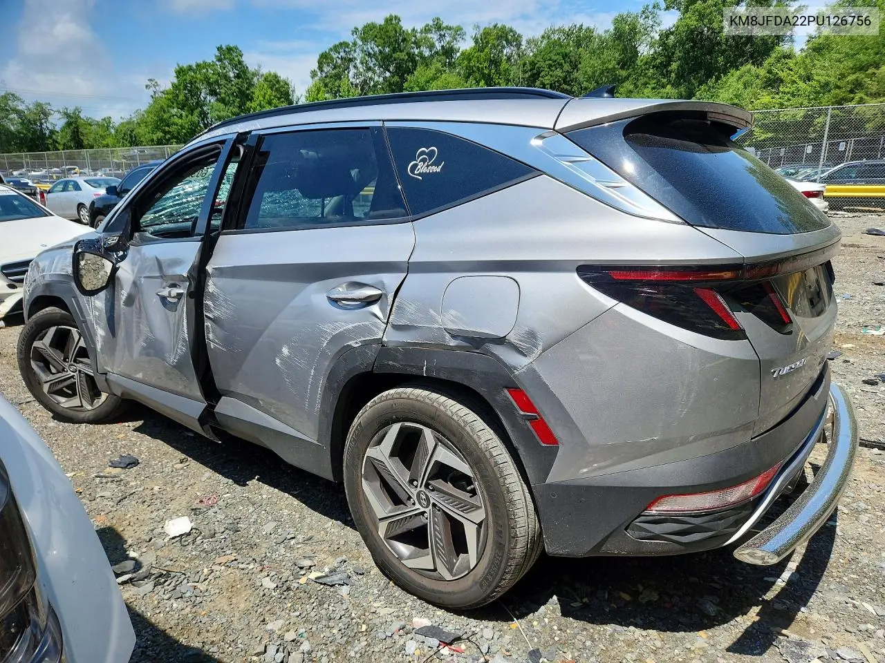 2023 Hyundai Tucson Limited VIN: KM8JFDA22PU126756 Lot: 60322986