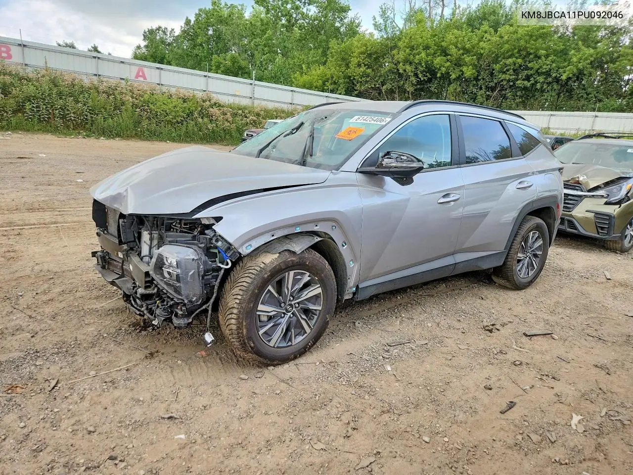 2023 Hyundai Tucson Blue VIN: KM8JBCA11PU092046 Lot: 61425406