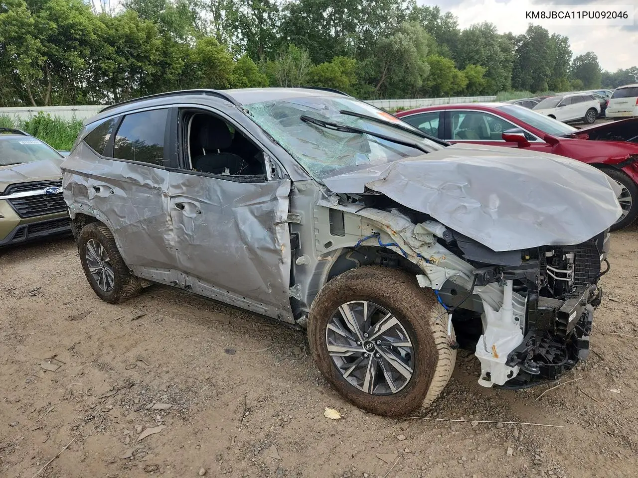 2023 Hyundai Tucson Blue VIN: KM8JBCA11PU092046 Lot: 61425406