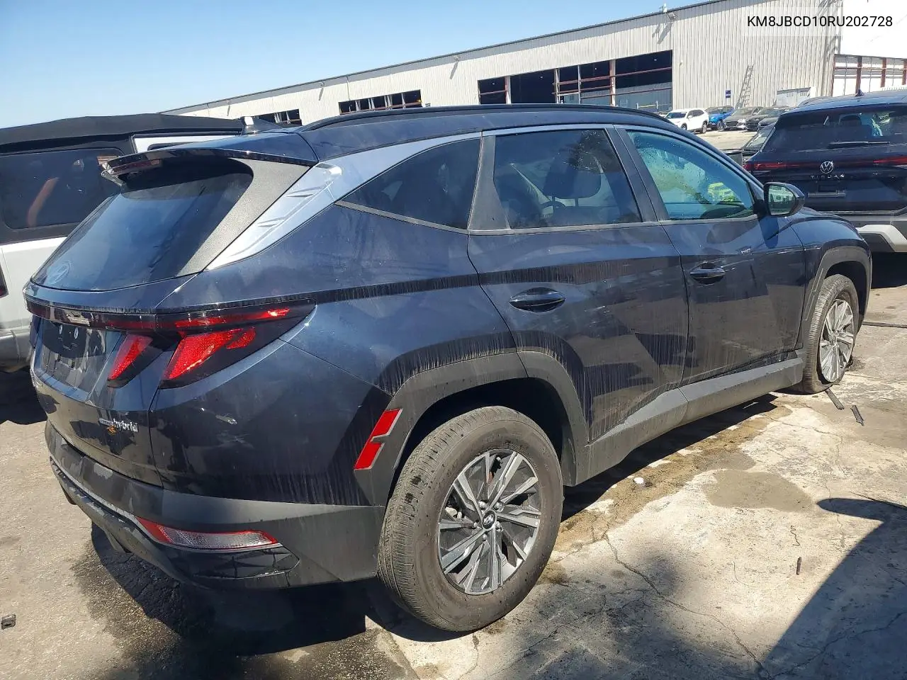 KM8JBCD10RU202728 2024 Hyundai Tucson Hybrid Blue