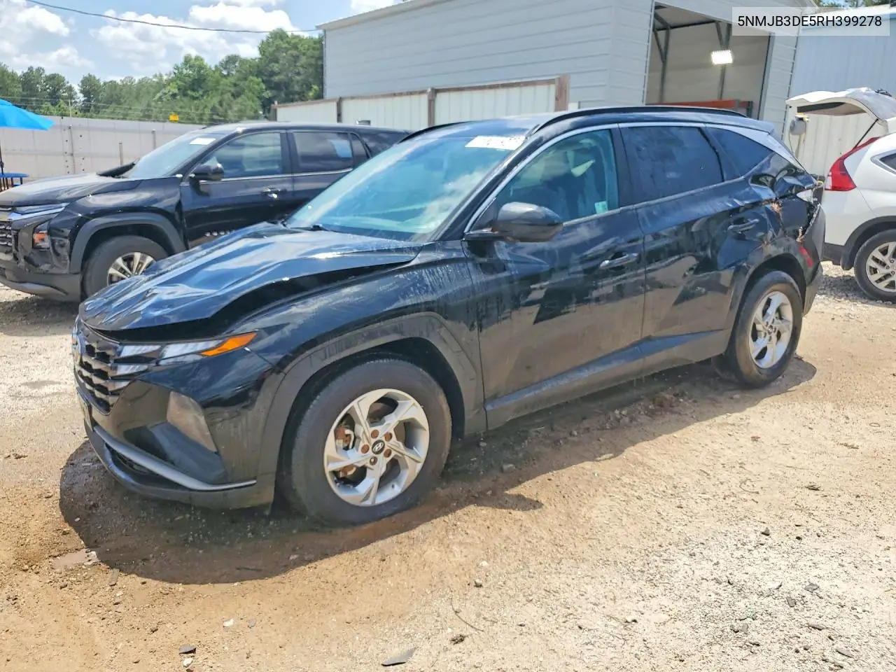 2024 Hyundai Tucson Sel VIN: 5NMJB3DE5RH399278 Lot: 58769346