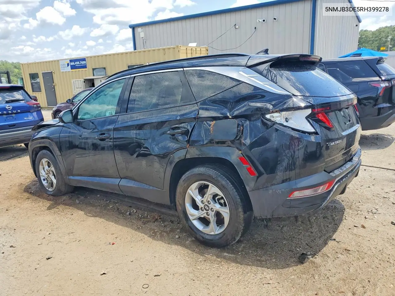 2024 Hyundai Tucson Sel VIN: 5NMJB3DE5RH399278 Lot: 58769346