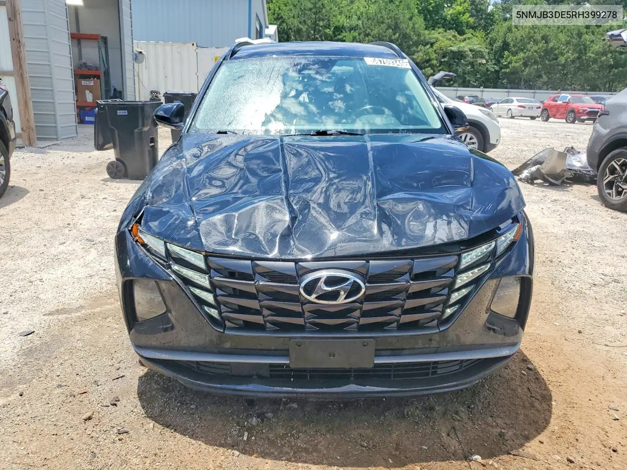 2024 Hyundai Tucson Sel VIN: 5NMJB3DE5RH399278 Lot: 58769346