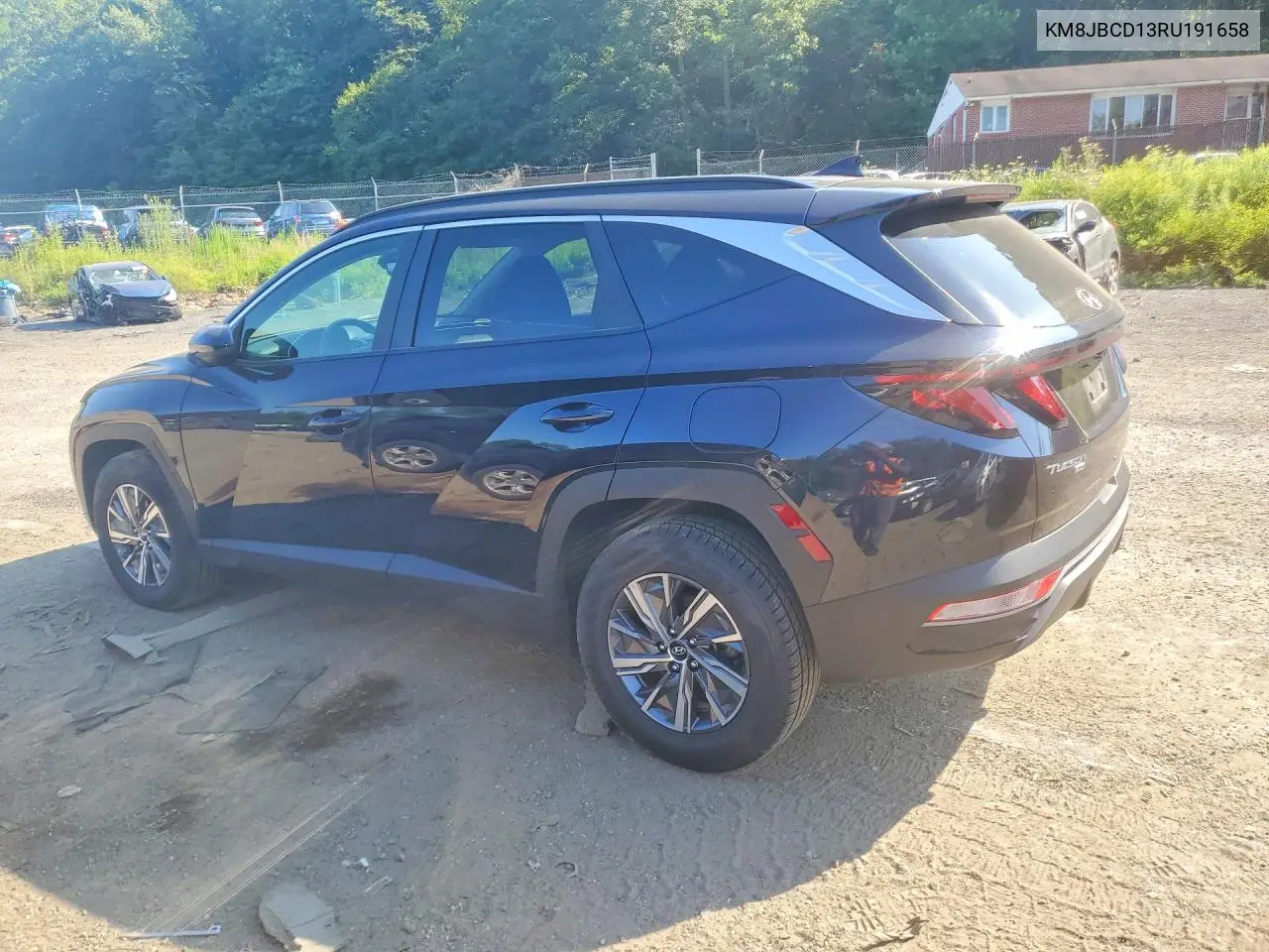 2024 Hyundai Tucson Blue VIN: KM8JBCD13RU191658 Lot: 59875676