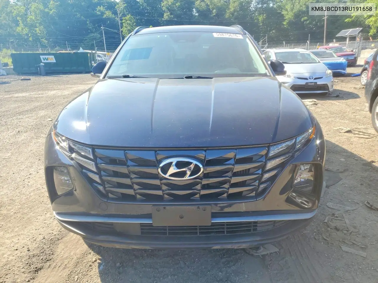 2024 Hyundai Tucson Blue VIN: KM8JBCD13RU191658 Lot: 59875676