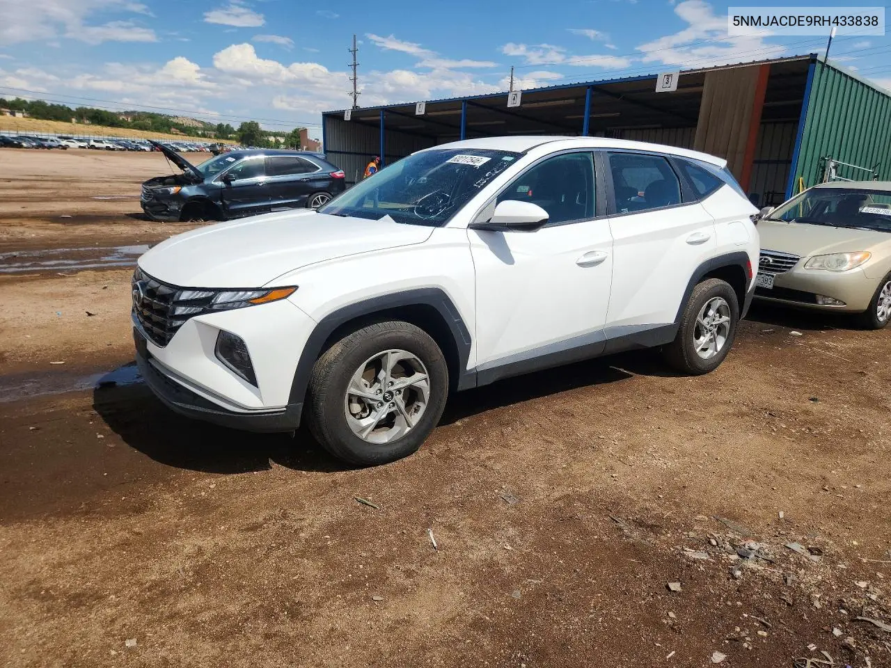 2024 Hyundai Tucson Se VIN: 5NMJACDE9RH433838 Lot: 60217546
