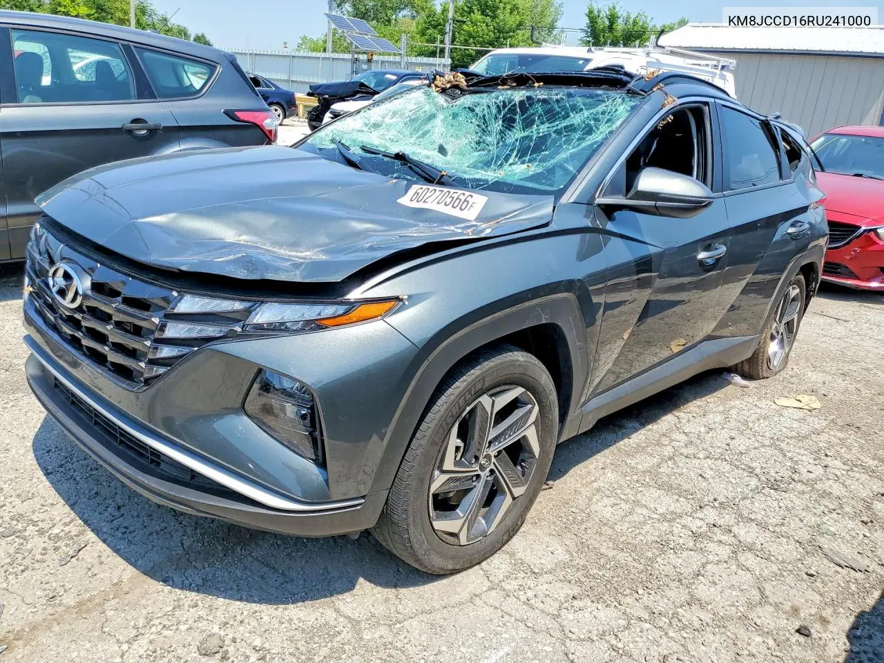 2024 Hyundai Tucson Sel Convenience VIN: KM8JCCD16RU241000 Lot: 60270566
