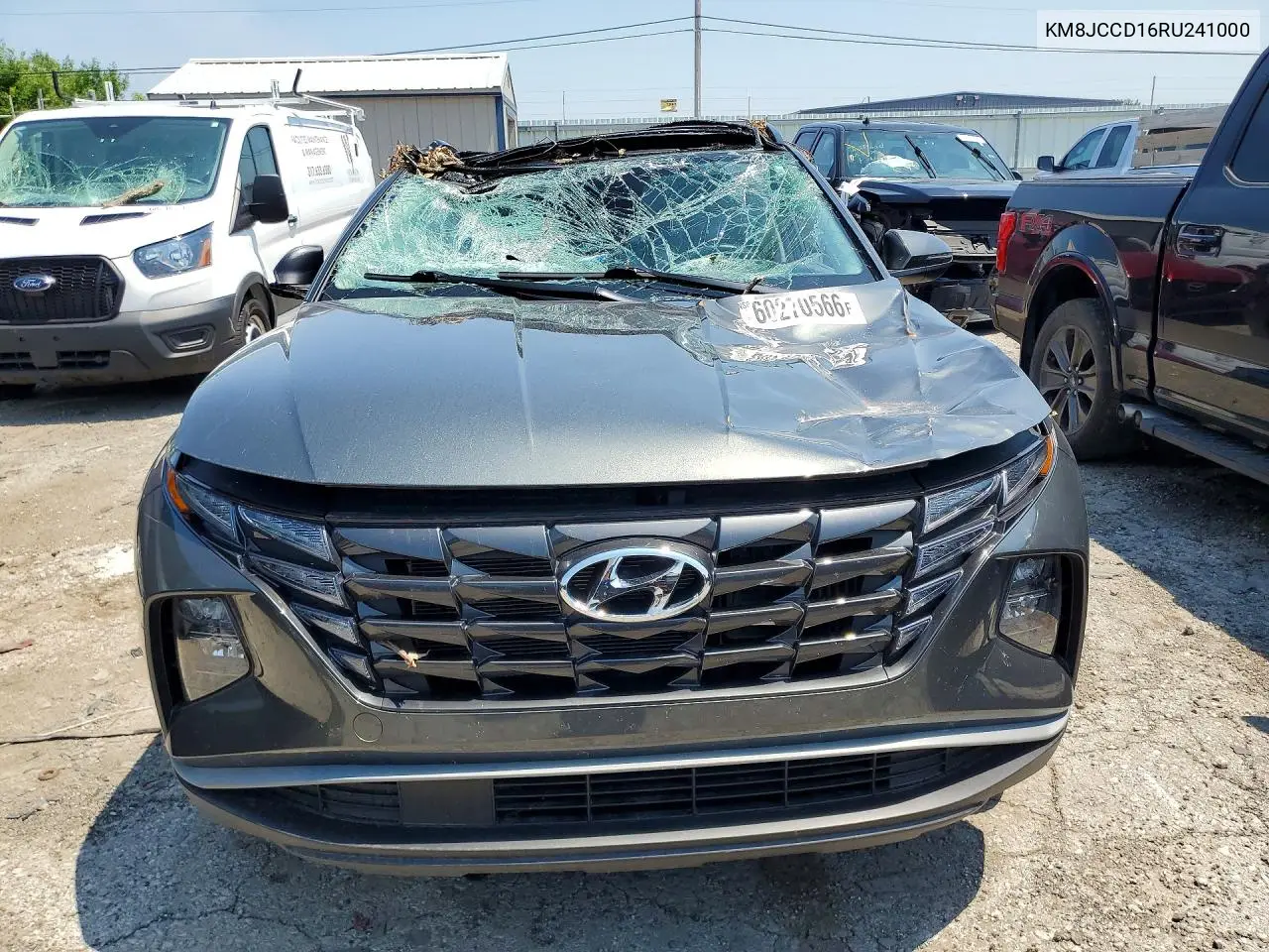 2024 Hyundai Tucson Sel Convenience VIN: KM8JCCD16RU241000 Lot: 60270566