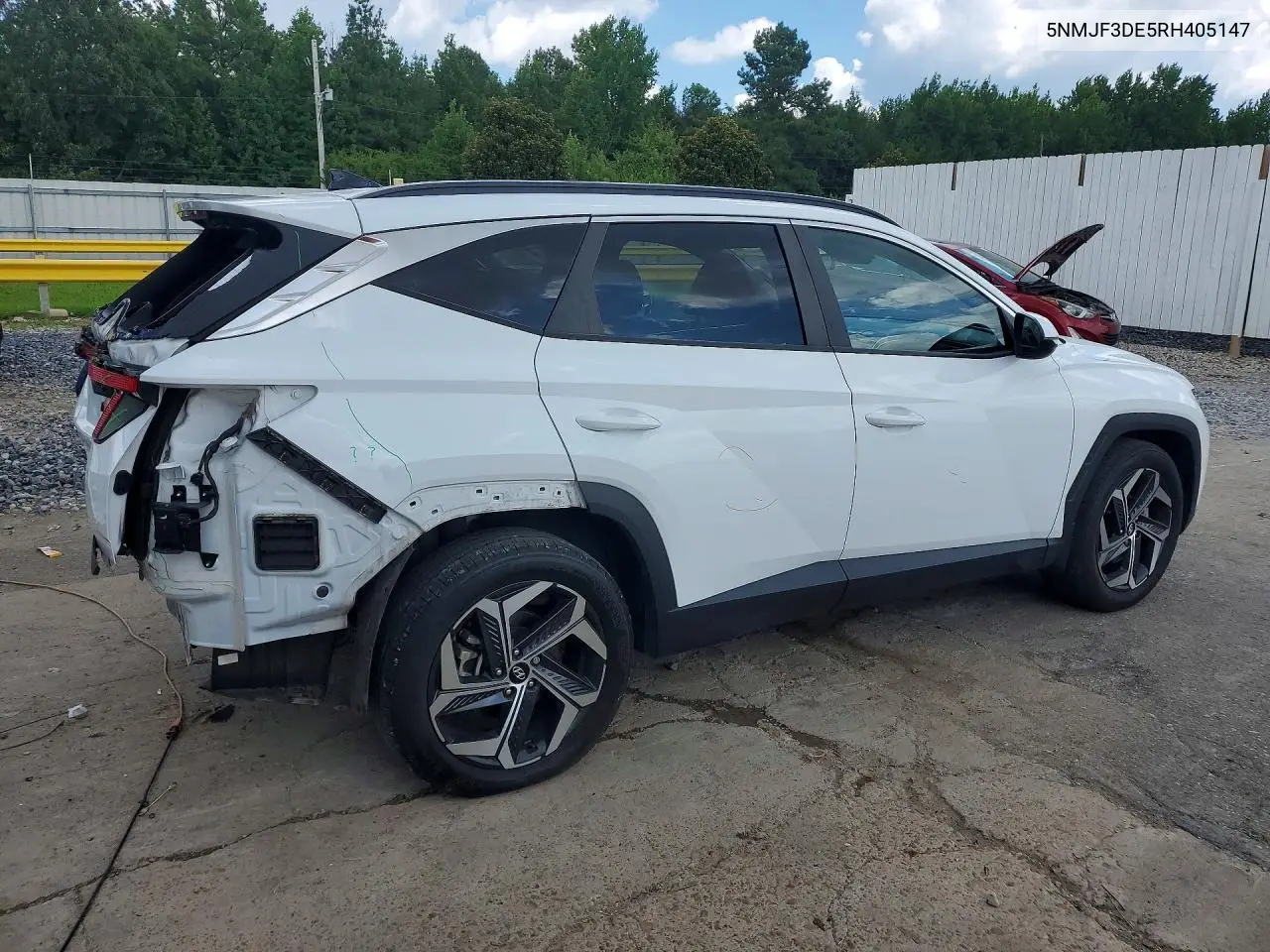 2024 Hyundai Tucson Sel VIN: 5NMJF3DE5RH405147 Lot: 60827736