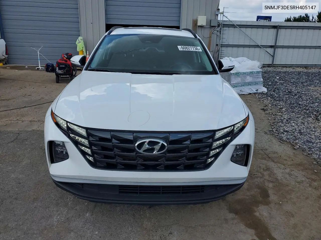 2024 Hyundai Tucson Sel VIN: 5NMJF3DE5RH405147 Lot: 60827736