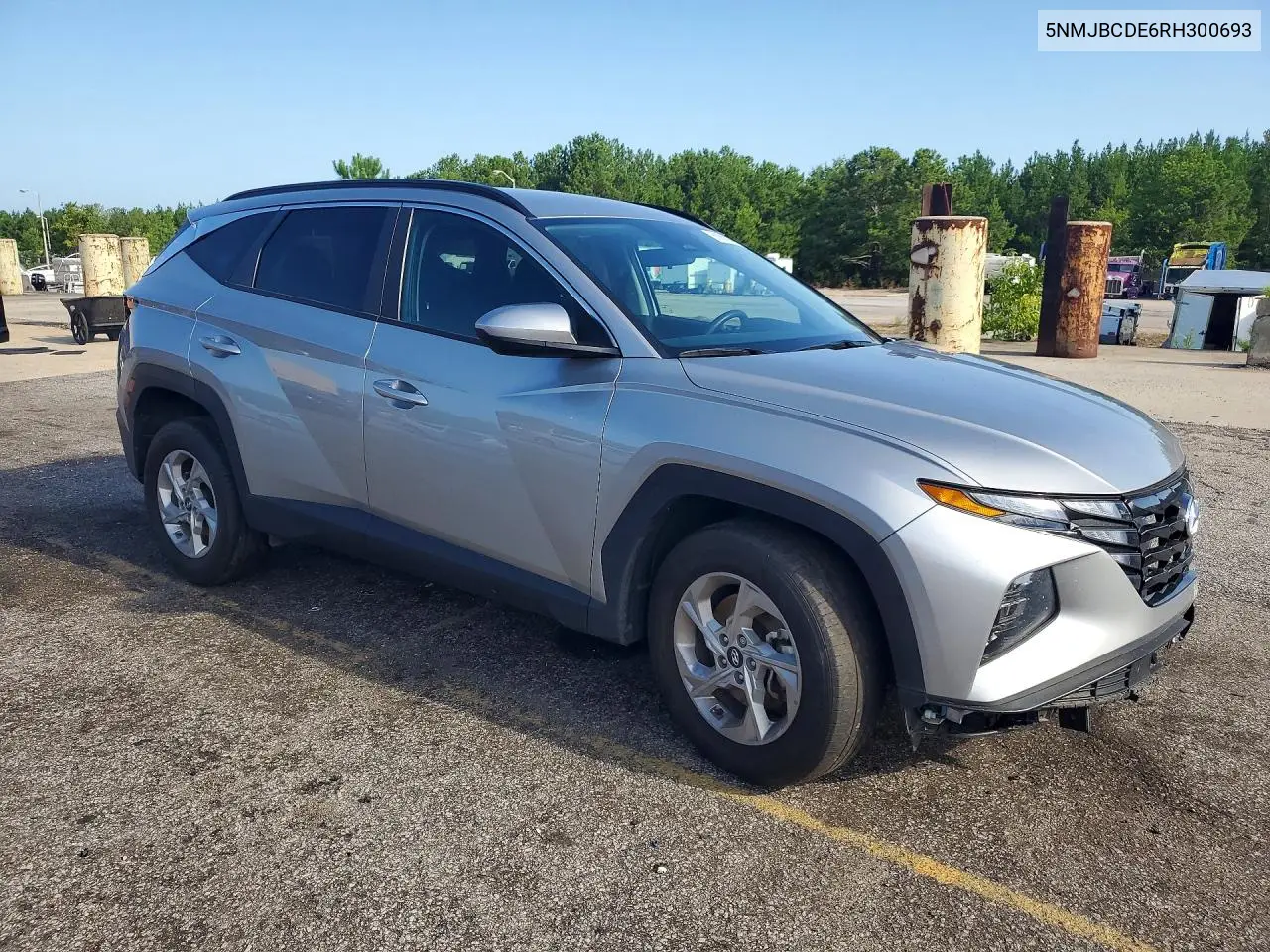 2024 Hyundai Tucson Sel VIN: 5NMJBCDE6RH300693 Lot: 60986366