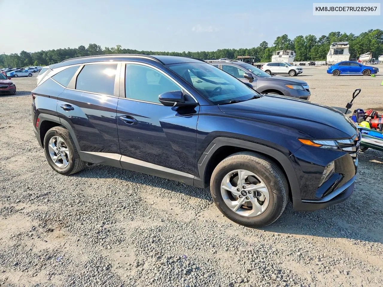 2024 Hyundai Tucson Sel VIN: KM8JBCDE7RU282967 Lot: 61303636