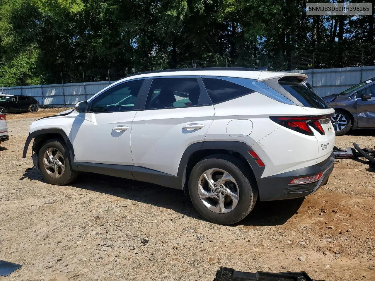 2024 Hyundai Tucson Sel VIN: 5NMJB3DE9RH395265 Lot: 61395666